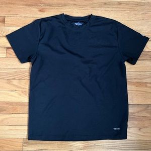 Russell Athletic Men’s Dri-power black workout shirt in size medium